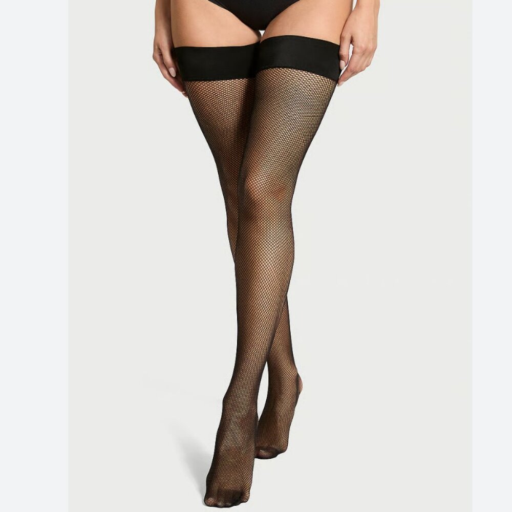 Victoria's Secret "Very Sexy" Fishnet Thigh Highs